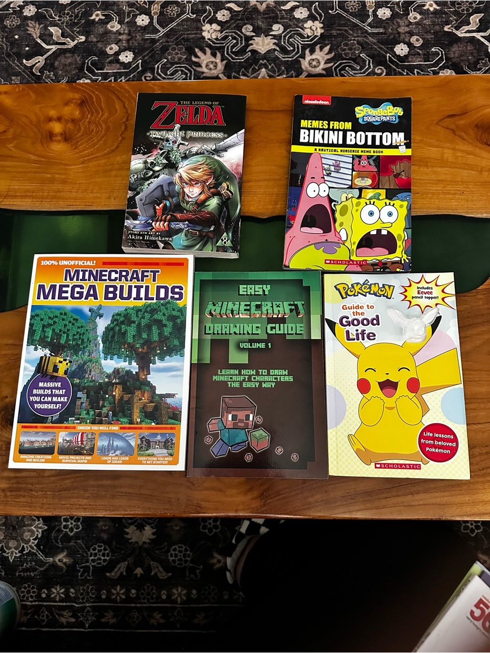Minecraft Pokémon Zelda SpongeBob